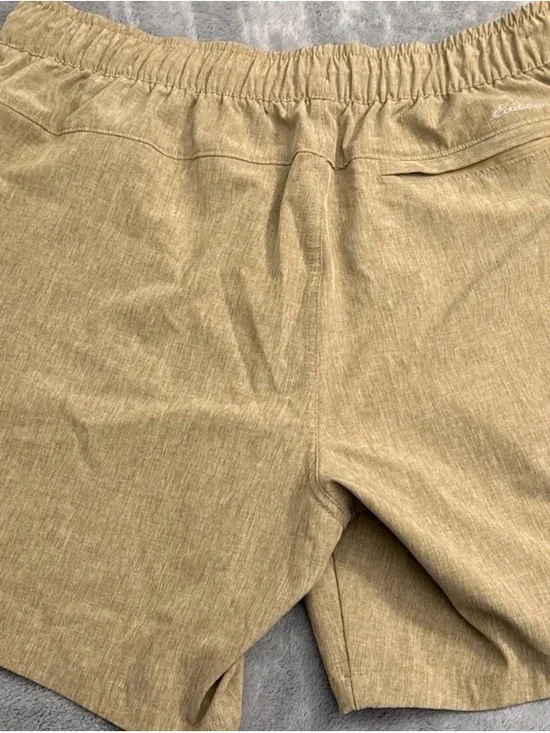 Eddie Bauer-Men's UPF 50 Quick Dry Woven Tech Pull-On Shorts XL - Picture 5 of 5